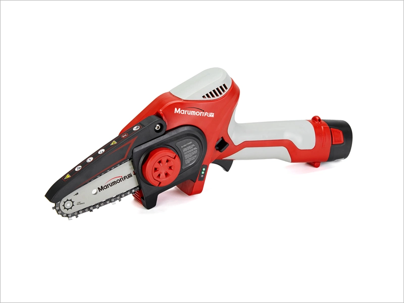 4 Inch Battery Handheld Pruner Garden Tools 10.8V Mini Electric Chainsaw with Brushless Motor