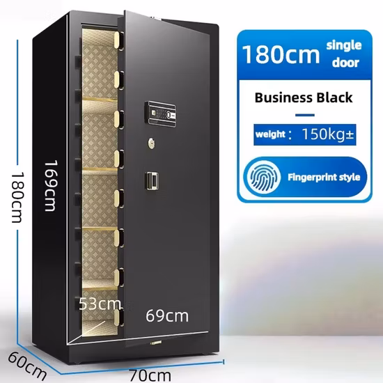 Домашний офис, отель, 80 см, огнестойкий сейф, электронный сейф для денег, цифровой сейф